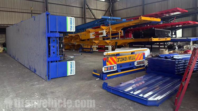 TITAN Triaxle Trailer with Board for Sale in Zimbabwe
