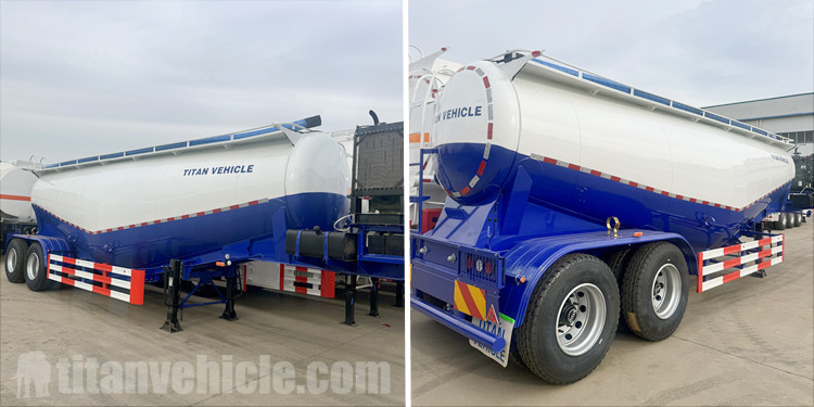 2 Axle 25CBM Cement Tanker Trailers in KSA