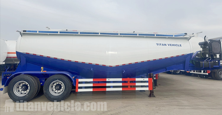 2 Axle 25CBM Cement Tanker Trailers in KSA