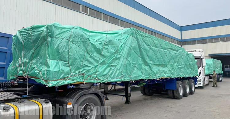 2025 New Model Superlink Flat Deck Trailer for Sale in Namibia