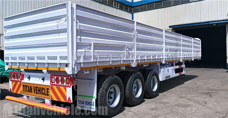 3 Axle Sidewall Trailer for Sale In United Arab Emirates