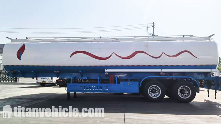 42000 Liters Fuel Tanker Trailer for Sale in Zambia