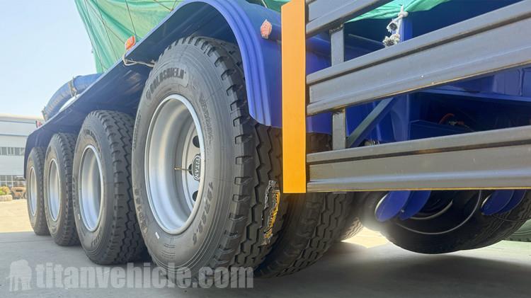 4 Axle Cement Tanker Silo Trailer for Sale in Jamaica