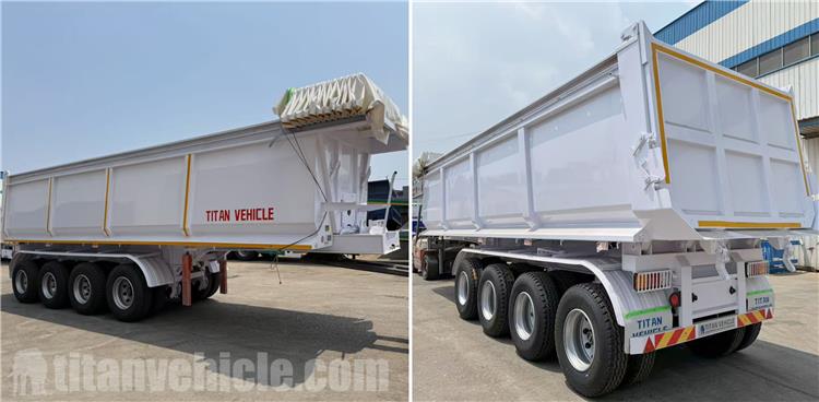 4 Axle Dump Trailer for Sale In Nigeria Lagos