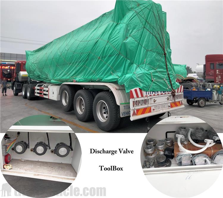 3 Axle 42000 Liters Monoblock Tanker Trailer for Sale In Uganda