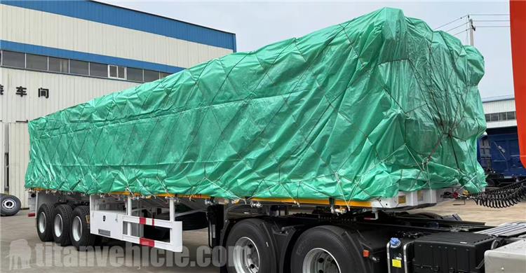 3 Axle Drop Side Wall Trailer for Sale In Zambia
