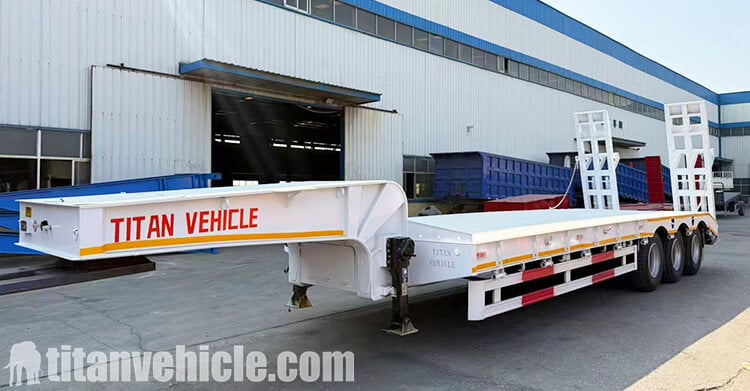 3 Axle 60 Ton Semi Lowbed Trailer for Sale in Kenya