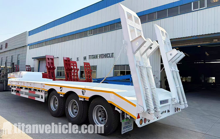3 Axle 60 Ton Semi Lowbed Trailer for Sale in Kenya