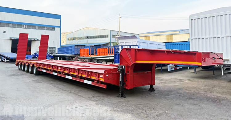 5 Axle Semi Low Loader Trailer for Sale in Zambia