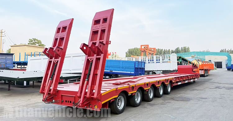 5 Axle Semi Low Loader Trailer for Sale in Zambia