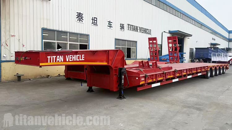 5 Axle Semi Low Loader Trailer for Sale in Zambia