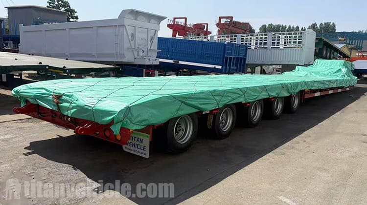 5 Axle Semi Low Loader Trailer for Sale in Zambia