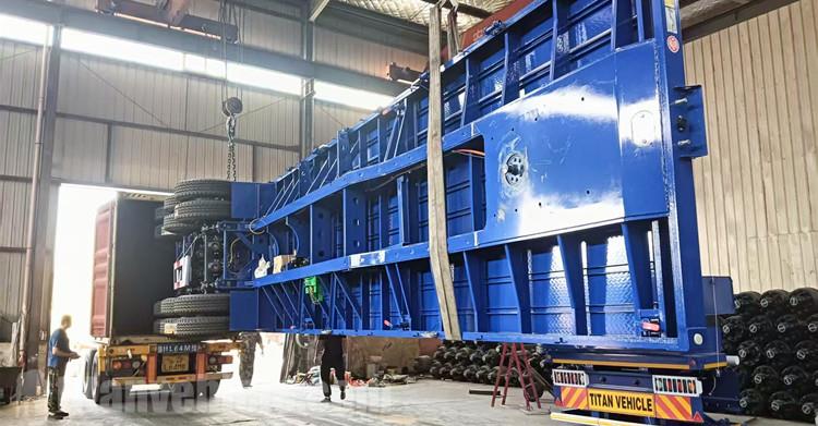 40 Foot Flatbed Semi Trailer for Sale in Guinea