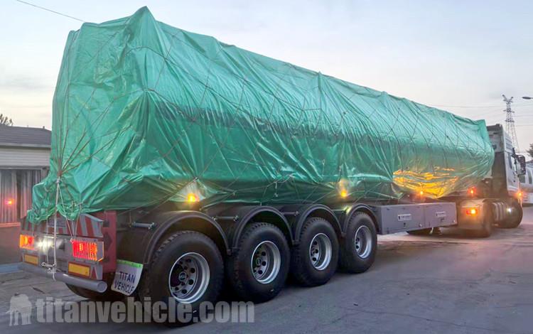 4 Axle Diesel Fuel Tanker Trailer for Sale in Senegal