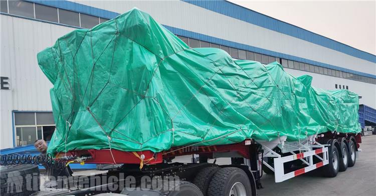 3 Axle 40ft Container Skeleton Trailer for Sale In Jamaica 