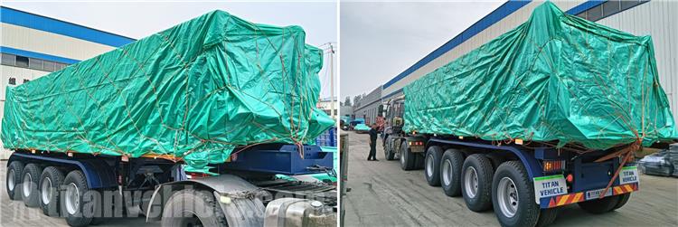 40CBM Dump Trailer for Sale In Angola