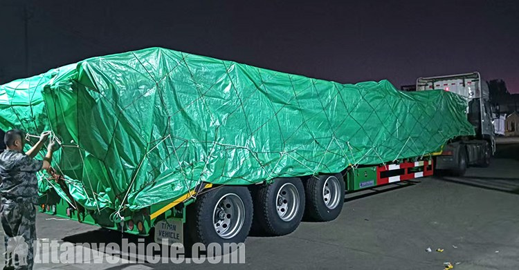 3 Axle Lowbed Truck Trailer for Sale in Guyana