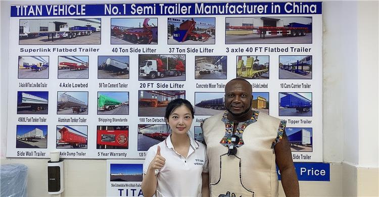 4 Axle Fuel Tanker Trailer for Sale In Mozambique