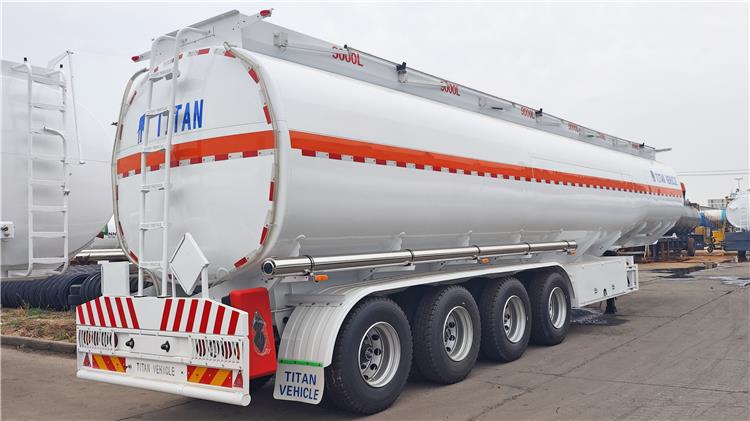 4 Axle Fuel Tanker Trailer for Sale In Mozambique