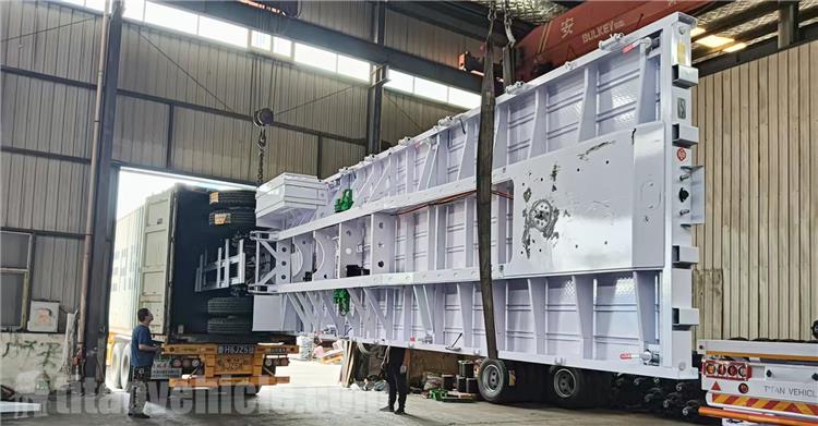 4 Axle Flatbed Trailer for Sale In Sierra Leone