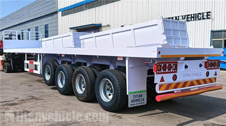 4 Axle Flatbed Trailer for Sale In Sierra Leone