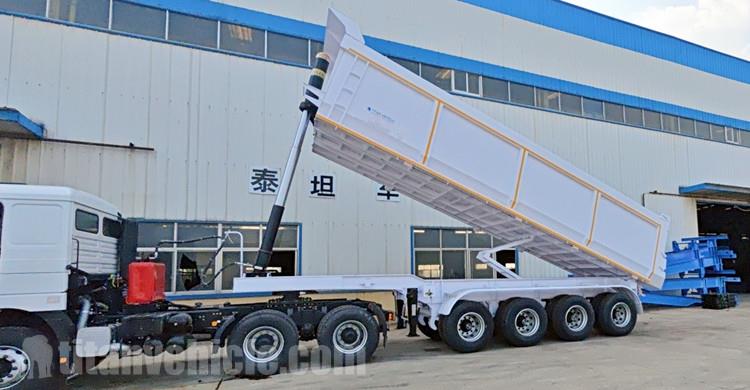 4 Axle Dump Semi Trailers will be sent to Mali