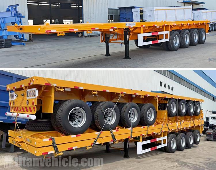 4 Axle Flatbed Trailers for Sale in Ivory Coast