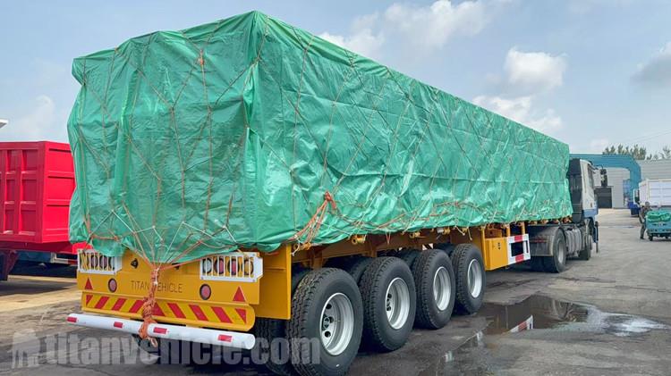 4 Axle Flatbed Trailers for Sale in Ivory Coast