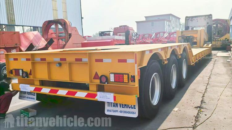 100 Ton Detachable Gooseneck Lowboy Trailer for Sale in Panama