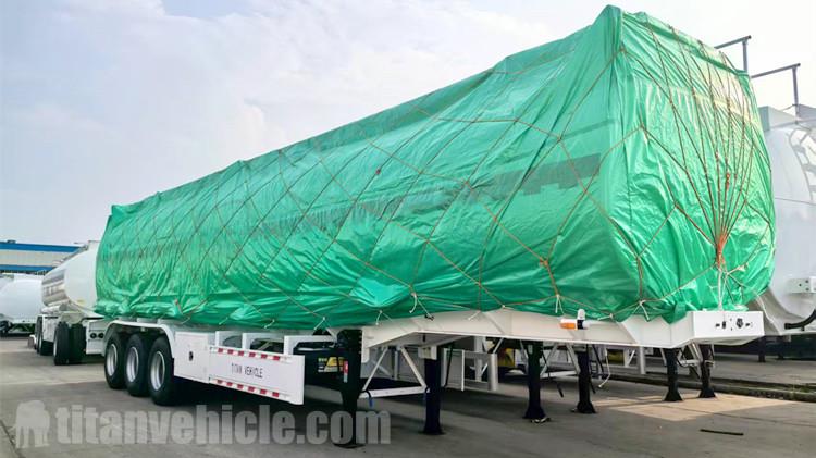 Tri Axle Diesel Fuel Tanker Trailer for Sale in Ghana