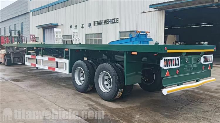 2 Axle Flatbed Trailer for Sale In Gambia