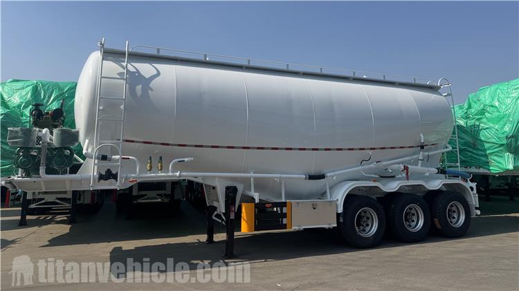 3 Axle Dry Bulk Cement Tanker Trailer for Sale In Sierra Leone