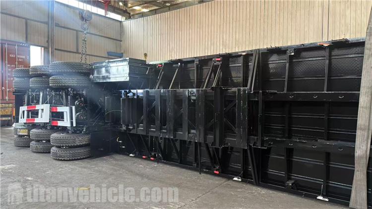 3 Axle Extendable Flatbed Trailer for Sale In Chili