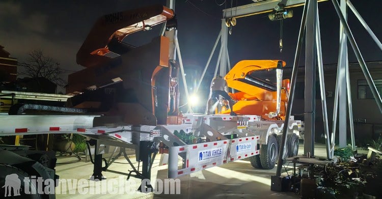 45 Ton Container Side Loader for Sale in Papua New Guinea
