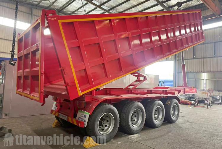 4 Axle Dump Semi Trailer for Sale in Zimbabwe
