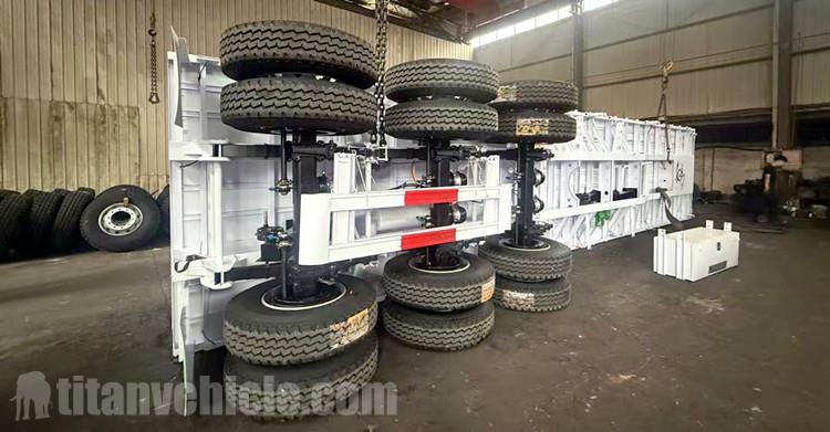 Triaxle with Board Grain Trailer will be sent to Zimbabwe