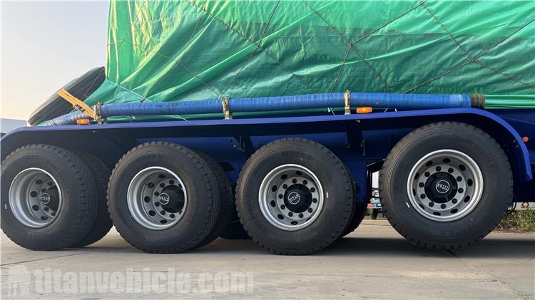 4 Axle 50 CBM Cement Tanker Trailer for Sale In Jamaica