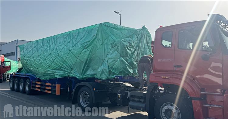 4 Axle 50 CBM Cement Tanker Trailer for Sale In Jamaica