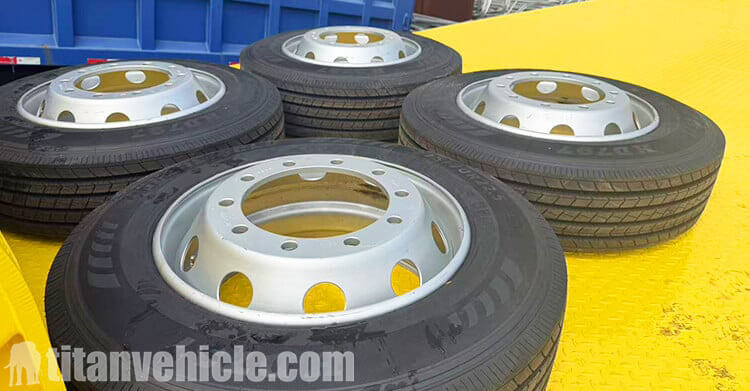 3 Axle 80 Ton Lowbed Trailer Truck for Sale in Ghana