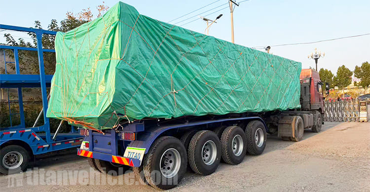 4 Axle Semi Tipper Trailer for Sale in Angola