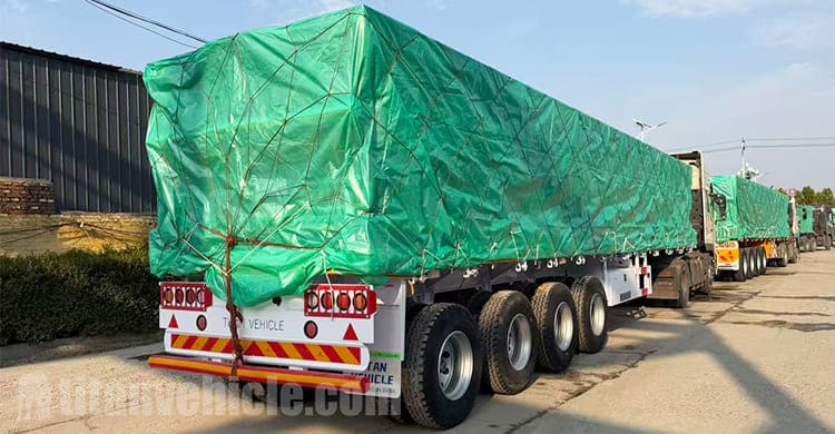 Flatbed Semi Trailer Manufacturers for Sale in Ghana