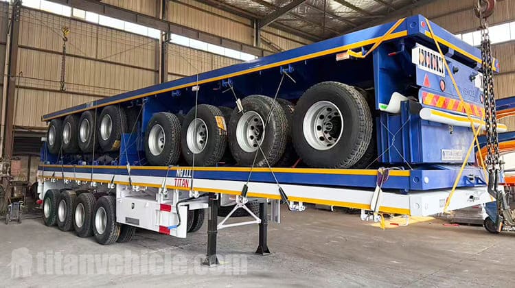 Flatbed Semi Trailer Manufacturers for Sale in Ghana