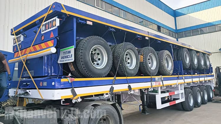 Flatbed Semi Trailer Manufacturers for Sale in Ghana