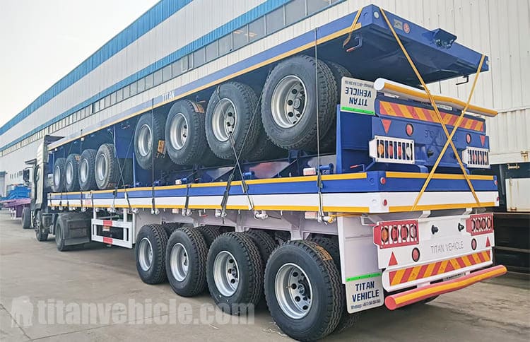 Flatbed Semi Trailer Manufacturers for Sale in Ghana
