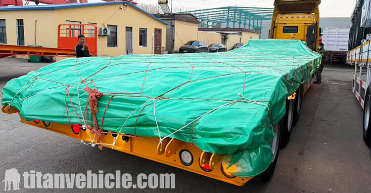 3 Axle Lowbed Trcuk Trailer for Sale in Senegal