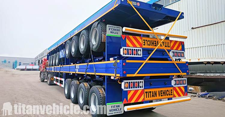 4 Axle Flatbed Trailer for Sale Price in Nigeria