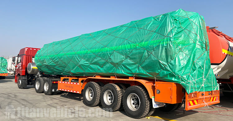 3 Axle Stainless Tanker Trailer for Sale in Jamacia