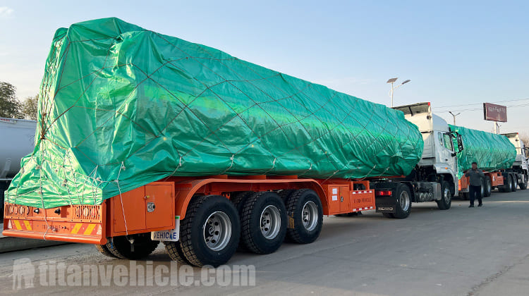 3 Axle Stainless Tanker Trailer for Sale in Jamacia