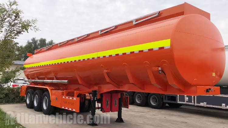 3 Axle Stainless Tanker Trailer for Sale in Jamacia