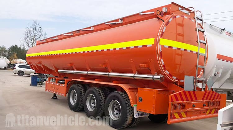 3 Axle Stainless Tanker Trailer for Sale in Jamacia